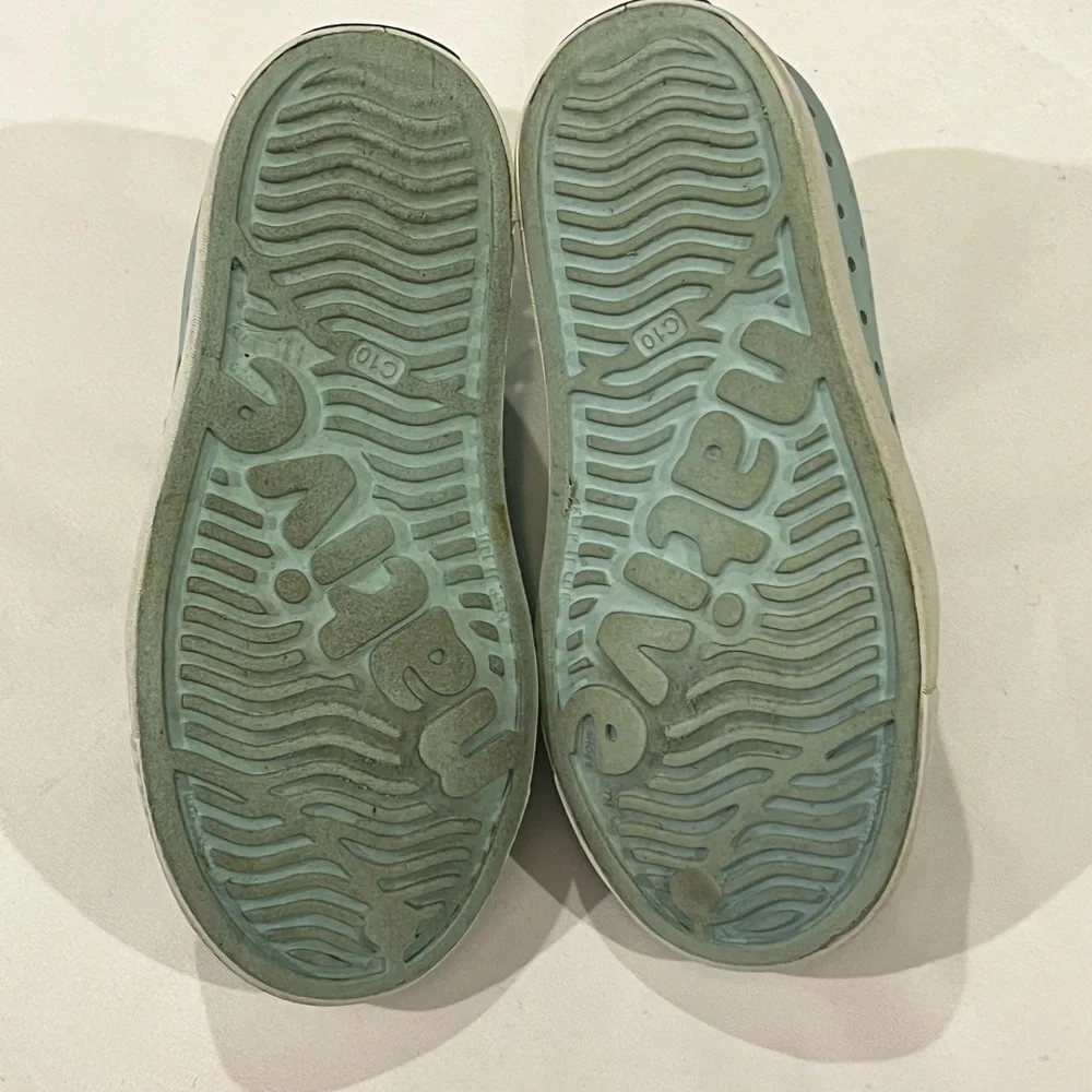 Native Juniper Water Sneaker Child’s size 10 Light Blue